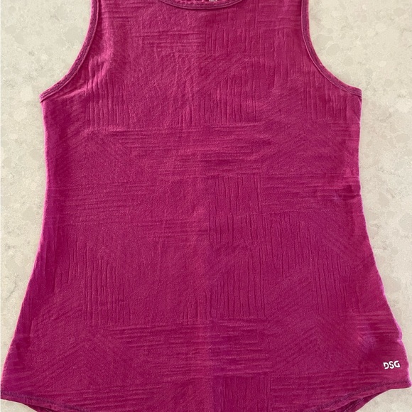 DSG Berry Tie Back Sleeveless Shirt M - Picture 1 of 8